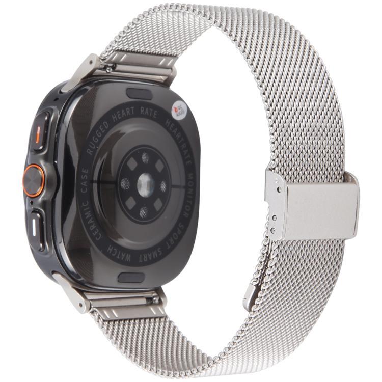 Dây đồng hồ kim loại Milanese khóa tích hợp, Dành cho Samsung Galaxy Watch Ultra 47mm / Ultra 2025