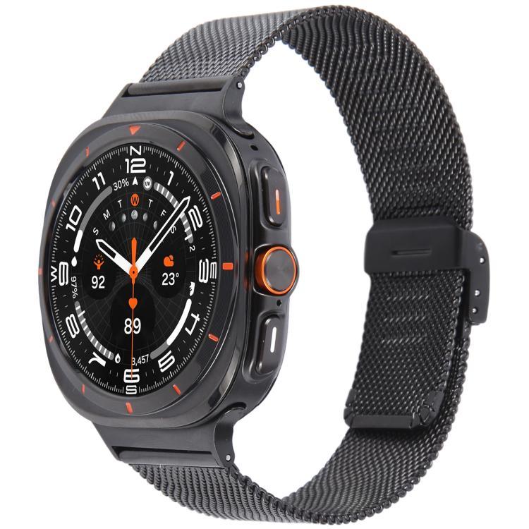 Dây đồng hồ kim loại Milanese khóa tích hợp, Dành cho Samsung Galaxy Watch Ultra 47mm / Ultra 2025