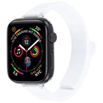 Dây đeo đồng hồ silicone nam châm hình chữ I mảnh mai, dành cho Apple Watch 46mm / 49mm / 45mm / 44mm, dành cho Apple Watch 42mm / 41mm / 40mm / 38mm