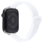 Dây đeo đồng hồ silicone nam châm hình chữ I mảnh mai, dành cho Apple Watch 46mm / 49mm / 45mm / 44mm, dành cho Apple Watch 42mm / 41mm / 40mm / 38mm