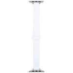 Dây đeo đồng hồ silicone nam châm hình chữ I mảnh mai, dành cho Apple Watch 46mm / 49mm / 45mm / 44mm, dành cho Apple Watch 42mm / 41mm / 40mm / 38mm