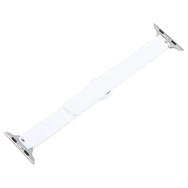 Dây đeo đồng hồ silicone nam châm hình chữ I mảnh mai, dành cho Apple Watch 46mm / 49mm / 45mm / 44mm, dành cho Apple Watch 42mm / 41mm / 40mm / 38mm