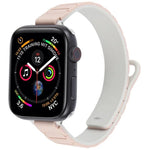 Dây đeo đồng hồ silicone nam châm hình chữ I mảnh mai, dành cho Apple Watch 46mm / 49mm / 45mm / 44mm, dành cho Apple Watch 42mm / 41mm / 40mm / 38mm