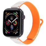 Dây đeo đồng hồ silicone nam châm hình chữ I mảnh mai, dành cho Apple Watch 46mm / 49mm / 45mm / 44mm, dành cho Apple Watch 42mm / 41mm / 40mm / 38mm