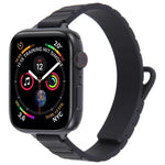 Dây đeo đồng hồ silicone nam châm hình chữ I mảnh mai, dành cho Apple Watch 46mm / 49mm / 45mm / 44mm, dành cho Apple Watch 42mm / 41mm / 40mm / 38mm