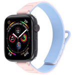 Dây đeo đồng hồ silicone nam châm hình chữ I mảnh mai, dành cho Apple Watch 46mm / 49mm / 45mm / 44mm, dành cho Apple Watch 42mm / 41mm / 40mm / 38mm