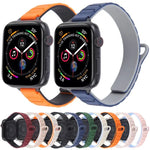 Dây đeo đồng hồ silicone nam châm hình chữ I mảnh mai, dành cho Apple Watch 46mm / 49mm / 45mm / 44mm, dành cho Apple Watch 42mm / 41mm / 40mm / 38mm
