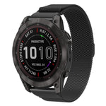 xDfind Milanese Quick Fit Metal Watch Band, For Garmin Fenix 8/7X/6X/5X 26mm, For Garmin Fenix 8/7/6/5 22mm, For Garmin Fenix 8/7S/6S/5S 20mm