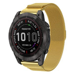 xDfind Milanese Quick Fit Metal Watch Band, For Garmin Fenix 8/7X/6X/5X 26mm, For Garmin Fenix 8/7/6/5 22mm, For Garmin Fenix 8/7S/6S/5S 20mm