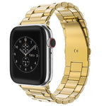 Dây đeo đồng hồ thép không gỉ khóa gập ba hạt xDfind, dành cho Apple Watch 42 / 44 / 45 / 46 / 49mm, dành cho Apple Watch 38 / 40 / 41 / S10 42mm