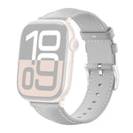 Dây đeo đồng hồ da hạt mịn cá mập đen xDfind, dành cho Apple Watch 42 / 44 / 45 / 46 / 49mm, dành cho Apple Watch 38 / 40 / 41 / S10 42mm
