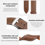 Dây đeo đồng hồ da hạt mịn cá mập đen xDfind, dành cho Apple Watch 42 / 44 / 45 / 46 / 49mm, dành cho Apple Watch 38 / 40 / 41 / S10 42mm