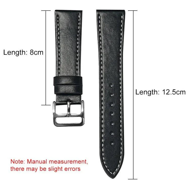 Dây đeo đồng hồ da hạt mịn cá mập đen xDfind, dành cho Apple Watch 42 / 44 / 45 / 46 / 49mm, dành cho Apple Watch 38 / 40 / 41 / S10 42mm