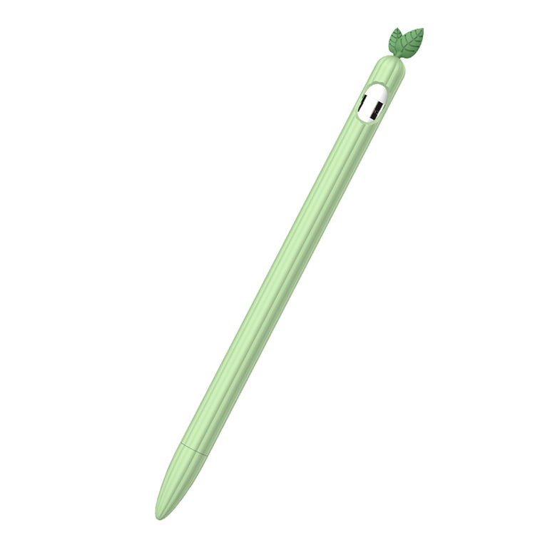 Ốp bảo vệ chống trượt màu xanh bạc hà tương phản bằng silicone, dành cho Apple Pencil 1, dành cho Apple Pencil 2