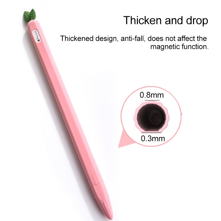 Ốp bảo vệ chống trượt màu xanh bạc hà tương phản bằng silicone, dành cho Apple Pencil 1, dành cho Apple Pencil 2