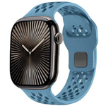 Dây đồng hồ silicone khóa ngược lưới xDfind, dành cho Apple Watch 46mm / 49mm / 45mm / 44mm, dành cho Apple Watch 42mm / 41mm / 40mm / 38mm