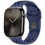 Dây đồng hồ silicone khóa ngược lưới xDfind, dành cho Apple Watch 46mm / 49mm / 45mm / 44mm, dành cho Apple Watch 42mm / 41mm / 40mm / 38mm