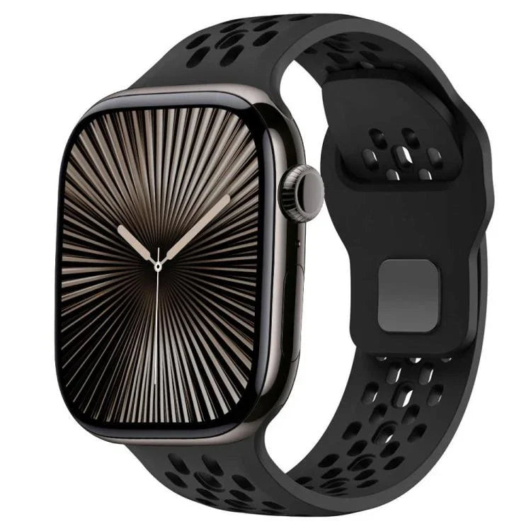 Dây đồng hồ silicone khóa ngược lưới xDfind, dành cho Apple Watch 46mm / 49mm / 45mm / 44mm, dành cho Apple Watch 42mm / 41mm / 40mm / 38mm