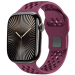 Dây đồng hồ silicone khóa ngược lưới xDfind, dành cho Apple Watch 46mm / 49mm / 45mm / 44mm, dành cho Apple Watch 42mm / 41mm / 40mm / 38mm