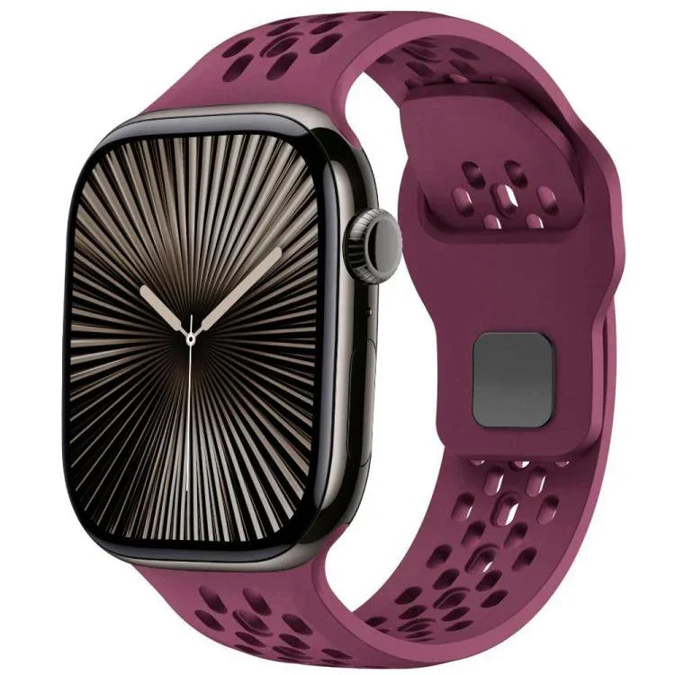 Dây đồng hồ silicone khóa ngược lưới xDfind, dành cho Apple Watch 46mm / 49mm / 45mm / 44mm, dành cho Apple Watch 42mm / 41mm / 40mm / 38mm