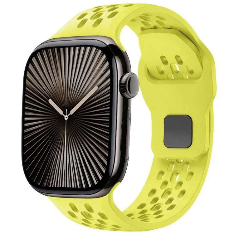 Dây đồng hồ silicone khóa ngược lưới xDfind, dành cho Apple Watch 46mm / 49mm / 45mm / 44mm, dành cho Apple Watch 42mm / 41mm / 40mm / 38mm