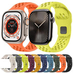 Dây đồng hồ silicone khóa ngược lưới xDfind, dành cho Apple Watch 46mm / 49mm / 45mm / 44mm, dành cho Apple Watch 42mm / 41mm / 40mm / 38mm