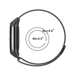 For Fitbit Charge 5 xDfind Milanese Magnetic Metal Watch Band, S, L