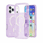 Ốp lưng điện thoại nam châm MagSafe bột kim tuyến phong cách Terminator, dành cho iPhone 17 Pro Max, dành cho iPhone 17 Pro, dành cho iPhone 17, dành cho iPhone Air