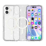 Ốp lưng điện thoại nam châm MagSafe bột kim tuyến phong cách Terminator, dành cho iPhone 17 Pro Max, dành cho iPhone 17 Pro, dành cho iPhone 17, dành cho iPhone Air