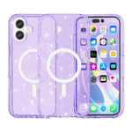 Ốp lưng điện thoại nam châm MagSafe bột kim tuyến phong cách Terminator, dành cho iPhone 17 Pro Max, dành cho iPhone 17 Pro, dành cho iPhone 17, dành cho iPhone Air