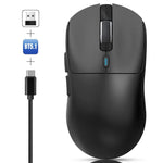 Chuột chơi game nhẹ HXSJ T68 ba chế độ có dây và không dây 2.4G BT5.1, T68