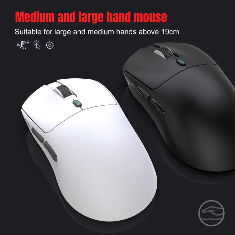 Chuột chơi game nhẹ HXSJ T68 ba chế độ có dây và không dây 2.4G BT5.1, T68