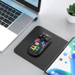 Chuột không dây RGB trong suốt HXSJ T200 hai chế độ 2.4G BT5.0, T200