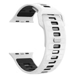 Dây đồng hồ silicone khóa ngược caro, dành cho Apple Watch 46mm / 49mm / 45mm / 44mm