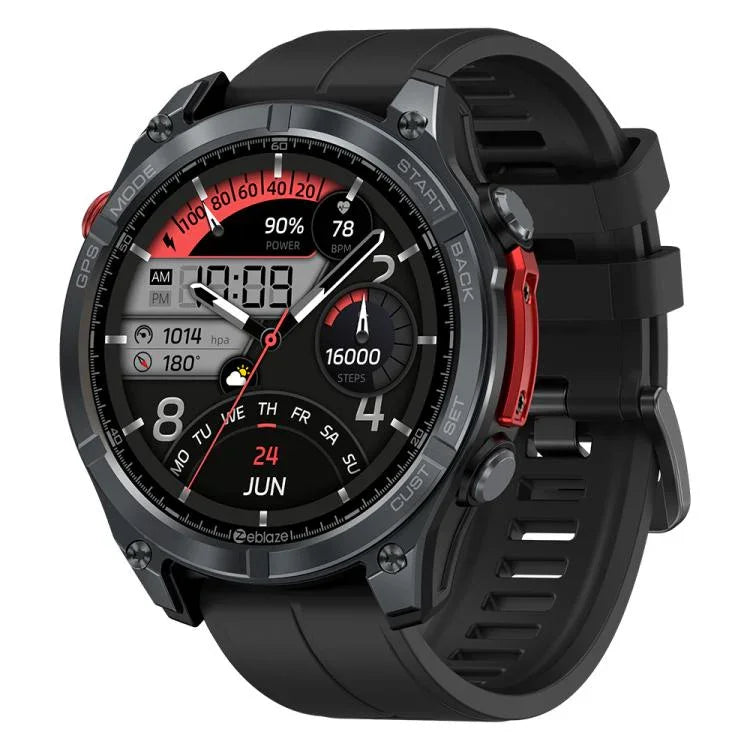 Zeblaze Stratos 4 Đồng hồ thông minh GPS ngoài trời bền bỉ Màn hình 1.43 inch Chống nước 5 ATM & IP69K