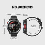 Zeblaze Stratos 4 Đồng hồ thông minh GPS ngoài trời bền bỉ Màn hình 1.43 inch Chống nước 5 ATM & IP69K
