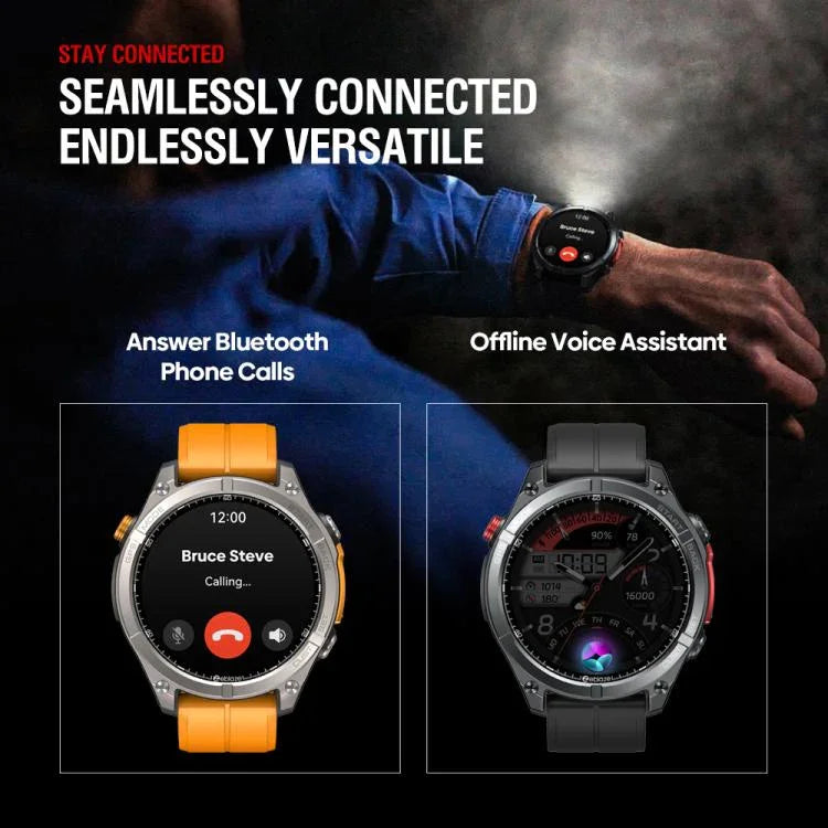 Zeblaze Stratos 4 Đồng hồ thông minh GPS ngoài trời bền bỉ Màn hình 1.43 inch Chống nước 5 ATM & IP69K