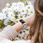 xDfind Milanese Magnetic Stainless Steel Watch Band, For Fitbit Charge 3 / 4