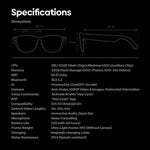 Kính AI Zeblaze Eyewear Hỗ trợ chụp ảnh Âm thanh mở tai Trợ lý AI