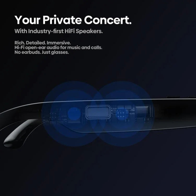 Kính AI Zeblaze Eyewear Hỗ trợ chụp ảnh Âm thanh mở tai Trợ lý AI