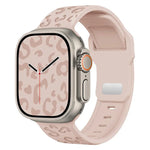 Dây đồng hồ silicone khóa lõm họa tiết báo, dành cho Apple Watch 46mm / 49mm / 45mm / 44mm, dành cho Apple Watch 42mm / 41mm / 40mm / 38mm