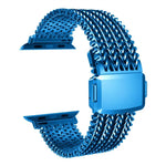 Dây đồng hồ thép không gỉ lưới nam châm, dành cho Apple Watch 46mm / 49mm / 45mm / 44mm, dành cho Apple Watch 42mm / 41mm / 40mm / 38mm
