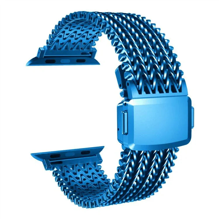 Dây đồng hồ thép không gỉ lưới nam châm, dành cho Apple Watch 46mm / 49mm / 45mm / 44mm, dành cho Apple Watch 42mm / 41mm / 40mm / 38mm