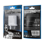 Bộ sạc WK WP-U76 Kinkong 12W USB, phích cắm UK, phích cắm US, phích cắm EU