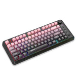 Bàn phím màng mỏng RGB không dây ba chế độ HXSJ L400 81 phím