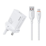 Bộ sạc WK WP-U76 Kinkong 12W USB bộ, phích cắm UK, phích cắm US, phích cắm EU
