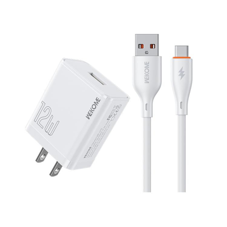 Bộ sạc WK WP-U76 Kinkong 12W USB bộ, phích cắm UK, phích cắm US, phích cắm EU