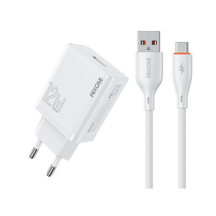 Bộ sạc WK WP-U76 Kinkong 12W USB bộ, phích cắm UK, phích cắm US, phích cắm EU