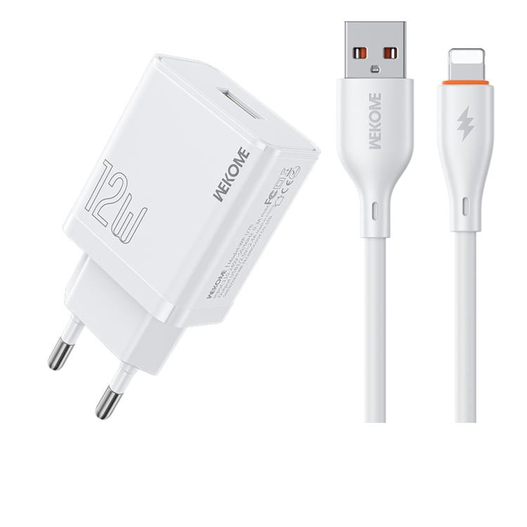 Bộ sạc WK WP-U76 Kinkong 12W USB bộ, phích cắm UK, phích cắm US, phích cắm EU