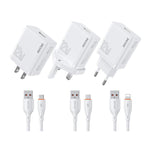 Bộ sạc WK WP-U76 Kinkong 12W USB bộ, phích cắm UK, phích cắm US, phích cắm EU